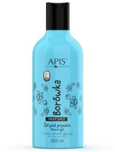 Apis Fruit Shot Borówkowy żel pod prysznic, 500 ml - Kosmetyki do kąpieli - miniaturka - grafika 2