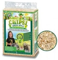 Chipsi Ściółka CHIPSI Green Apple, 60 l/3,2 kg - Kuwety dla kotów - miniaturka - grafika 3
