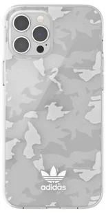 Adidas OR SnapCase Camo iPhone 12 Pro Ma x przezroczysty/biały 43706 hurtel-89731-0 - Etui i futerały do telefonów - miniaturka - grafika 2
