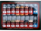 Modele do sklejania - Vallejo Zestaw farb Game 16 Leather Metal GXP-601247 - miniaturka - grafika 1