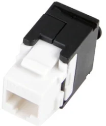 A-LAN Gniazdo keystone RJ45 UTP bezn kat.6 Q-lantec MKB-U6-1 - Wtyczki i adaptery - miniaturka - grafika 2