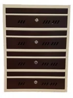 Skrzynki na listy - # różni dostawcy Skrzynka lokacyjna 4 modułowa E1 4-E - miniaturka - grafika 1