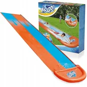 Pływanie - Bestway 52328 ŚLIZGAWKA WODNA PODWÓJNA ŚLIZG 488CM - miniaturka - grafika 1