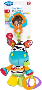 Playgro Zawieszana zebra z gryzaczkami - Gryzaki dla dzieci - miniaturka - grafika 2