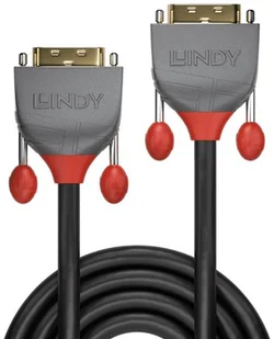 Lindy 36226 Kabel DVI-D Dual Link Anthra Line 10m LY-36226 - Kable - miniaturka - grafika 2