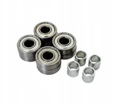 Akcesoria do skatingu - Łożyska do łyżworolek z tulejkami ABEC-9 8.szt - miniaturka - grafika 1