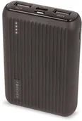 Powerbanki - Forever PTB-05M 10000mAh Czarny - miniaturka - grafika 1