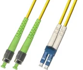 Patchcordy - APC Opto Patchcord Opto FC LC/UPC SM duplex 2m - miniaturka - grafika 1