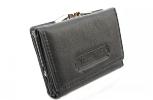 Monkey Maker Portfel Damski Skórzany 12 cm Klamra I Klapka Skóra Naturalna - Portfele - miniaturka - grafika 7