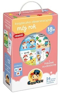 CzuCzu Książeczka Obserwacyjna Mój Rok 73395 - Zabawki interaktywne dla dzieci - miniaturka - grafika 5