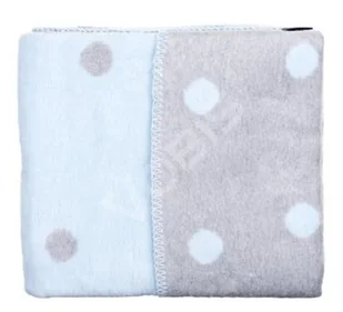 Womar Kocyk bawełniany 75x100 cm, Grochy - Koce i narzuty dla dzieci - miniaturka - grafika 2