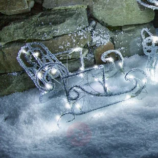 KonstSmide Iskrzące dekoracje zewn. LED Zaprzęg reniferów - Oświetlenie świąteczne - miniaturka - grafika 5