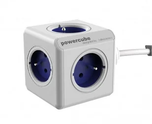 Allocacoc Listwa PowerCube Extended 1,5m Niebieska - Darmowe płatności online! 2300BL/FREXPC - Przedłużacze i rozgałęźniki - miniaturka - grafika 4