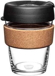 KeepCup Kubek Coffee to go ze szkła, z uchwytem z korka - brew - medium, 340 ml, 12 BFIL12 - Kubki - miniaturka - grafika 2