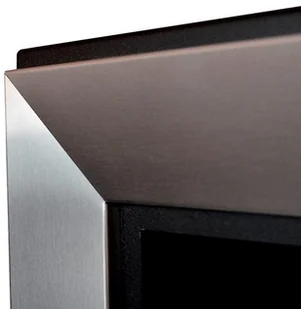 Ecofire simpleFire Simple Fire FRAME 900 inox FRAME 900 inox - Wkłady kominkowe - miniaturka - grafika 2