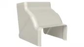 Kanały kablowe - Kopos Pokrywa narożna wewnętrzna EKD 80x40mm biała 8505 8505 - miniaturka - grafika 1