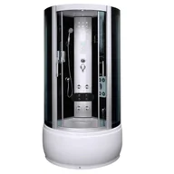 Kabiny z hydromasażem - Novoterm Kerra Claire  80x80 E18 - miniaturka - grafika 1