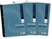 Wkłady do segregatora - Summit blok do uzupełniania w linie z krawędzią 60 g/m2 400 stron A4 3 sztuki biały - miniaturka - grafika 1