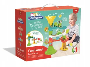 Leśna zjeżdżalnia Clementoni - Zabawki sensoryczne - miniaturka - grafika 17