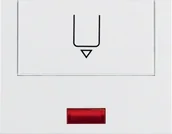 Wyłączniki światła i elektryczne - Berker K1 biały łącznik na kartę hotelową B_16417109 - miniaturka - grafika 1