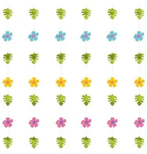 Amscan zasłona na drzwi/dekoracja, hawaiianischer hibiskusa 670144 - Wyposażenie pokoiku dziecięcego - miniaturka - grafika 3