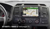 Akcesoria car audio - Alpine ZESTAW MONTAŻOWY DO STACJI X802D-U W AUTACH VW T5/T6 KIT-802T5 - miniaturka - grafika 1
