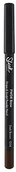 Cienie do powiek - Sleek MakeUP Sleek Makeup Powder Brow Pencil, 1.29 ML Dark Brown 5029724143782 - miniaturka - grafika 1