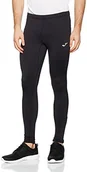 Pozostały sprzęt i akcesoria do ćwiczeń - Joma Record Long Running Tights spodnie do biegania Czarny, czarny, xl 100088.100_XL - miniaturka - grafika 1