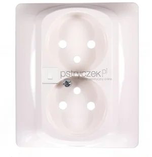 Legrand SISTENA LIFE ARCTIC Pokrywa gniazda 2X2P+Z 771035 - Klawisze i ramki - miniaturka - grafika 4