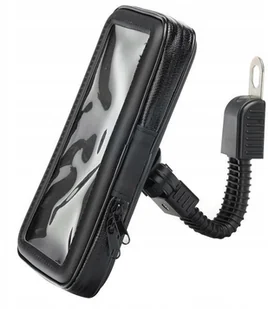 Uchwyt rowerowy z etui 5,5"-6,3" CM756 wodoszczelne czarny/black - Etui i futerały do telefonów - miniaturka - grafika 5