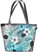 Torebki damskie - Bertoni (PL) Torebka Damska Płucienna (PL) Na Suwak HOLIDAY - CURACAO - miniaturka - grafika 1