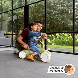 Berg GO2 Gokart Jeździk Rowerek 2w1 Retro Green 24.50.08.00 - Jeździki dla dzieci - miniaturka - grafika 10