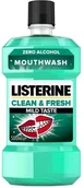 Płyny do płukania jamy ustnej - JOHNSON Listerine Clean & Fresh Płyn do płukania jamy ustnej Mild Taste 500ml 132760 - miniaturka - grafika 1