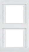 Klawisze i ramki - Berker K1 biały ramka 2 pionowa B_13237009 - miniaturka - grafika 1