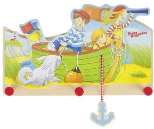 Goki Wieszak na ubrania Peggy Diggledey 60762 - Wyposażenie pokoiku dziecięcego - miniaturka - grafika 2