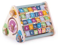 Zabawki interaktywne dla dzieci - Bigjigs Toys zabawka trójkątna ze zwierzętami aktywności # z wartością produktów powyżej 89zł! - miniaturka - grafika 1