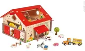 Klocki - Janod klocki Farma - miniaturka - grafika 1