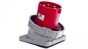 PCE Polska sp. z o.o. Wtyczka tablicowa skośna 125A 5P 400V czerwona IP67 POWER TWIST 745-6 - Kostki, złączki, wtyczki - miniaturka - grafika 2