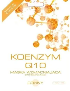 Conny Q10 Essence Mask maska wzmacniająca w płachcie Koenzym Q10 23g - Maseczki do twarzy Conny Q10 Essence Mask maska wzmacniająca w płachcie Koenzym Q10 23g - Maseczki do twarzy - miniaturka - grafika 1