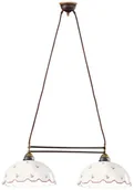 Lampy sufitowe - Kolarz 731.82.71 - Żyrandol na lince NONNA 2xE27/75W/230V - miniaturka - grafika 1