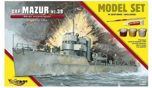 MIRAGE Mirage ORP 'Mazur' wz.39 (Polski Okręt Artyleryjski) 840062 - Akcesoria i części modelarskie - miniaturka - grafika 3