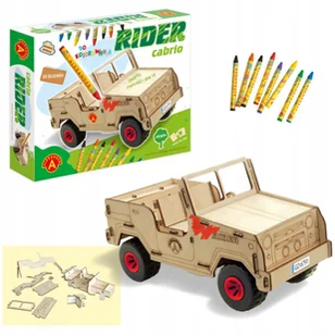 Alexander Składaki drewniaki, Rider cabrio - Układanki dla dzieci - miniaturka - grafika 2