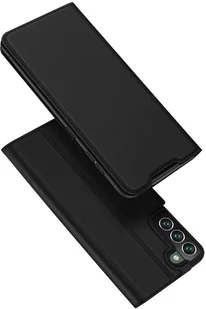 Dux Ducis Etui ochronne z klapką Skin Pro skórzane do Samsung Galaxy S22 Plus Czarne 12396X1 - Etui i futerały do telefonów Dux Ducis Etui ochronne z klapką Skin Pro skórzane do Samsung Galaxy S22 Plus Czarne 12396X1 - Etui i futerały do telefonów - miniaturka - grafika 1