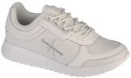Sneakersy damskie - Inna marka Buty Calvin Klein Runner Laceup W YW0YW00375-0K4 białe - miniaturka - grafika 1