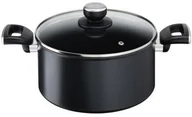 Patelnie - Tefal Garnek z pokrywką Unlimited 24 cm G25546 G2554672 - miniaturka - grafika 1