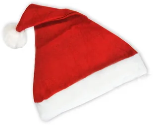 Arpex CZAPKA MIKOŁAJA WELUR zakupy dla domu i biura! SM9623 - Ozdoby bożonarodzeniowe - miniaturka - grafika 2