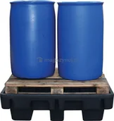 Pozostałe wyposażenie warsztatu - Topserw Paleta wychwytowa o pojemności 230 l, wym. 1310 x 910 x 380 mm - miniaturka - grafika 1