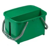 Miotły, szufle, mopy - TTS TTS Wiadro SLIM 11L+11L 35cm 3512 - miniaturka - grafika 1