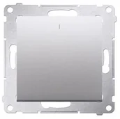 Wyłączniki światła i elektryczne - Kontakt Kontakt_Simon Łącznik dwubiegunowy (moduł) 10AX. 250V. szybkozłącza srebrny mat BMW2.01/43 - miniaturka - grafika 1