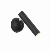 Lampy ścienne - Zuma Line Kinkiet Loya czarny mat 003064-020076 - miniaturka - grafika 1